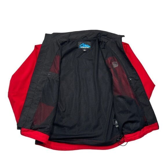 Tri-Mountian Coat Men's Size Medium‎ Red & Black Cummins Diesel Full Zip Jacket - Picture 5 of 11